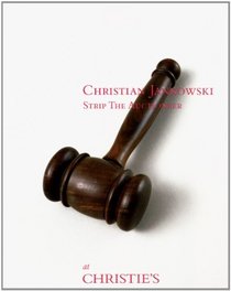 Christian Jankowski: Strip The Auctioneer at Christie's
