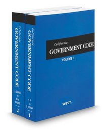 California Government Code, 2014 ed. (California Desktop Codes)
