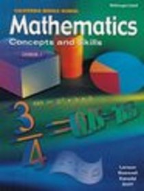 Mathematics: Concepts and Skills Course 1 (California Middle School)