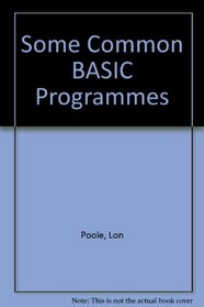 Some Common Basic Programs