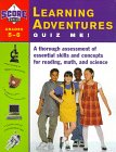 Learning Adventures Quiz Me!:  A Thorough Assessment of Essential Skills and Concepts for Reading, Math, and Science (Grades 5 - 6)