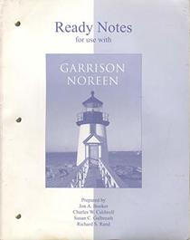 Ready Notes for use with Managerial Accounting