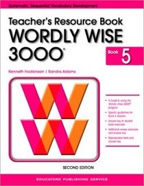 Wordly Wise 3000 Grade 5 Teacher Resource Book - 2nd Edition