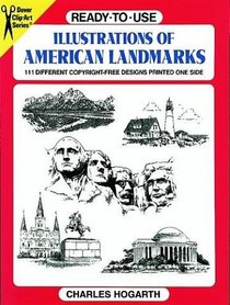 Ready-to-Use Illustrations of American Landmarks (Clip Art Series)