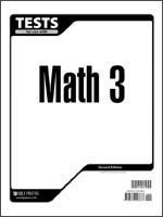 Math 3 for Christian Schools 2nd Ed TESTS