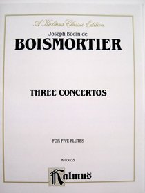 Three Concertos (Kalmus Edition)