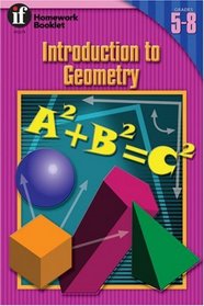 Introduction to Geometry Homework Booklet, Grades 5 to 8 (Homework Booklets)