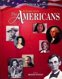 Americans Teacher's Edition 0618689869 by McDougal Littell, 2007 ISBN-10: 0618689869 ISBN-13: 9780618689866