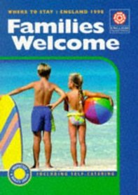 Families Welcome: Where to Stay : England 1998 (Where to Stay Series)