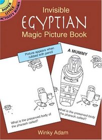 Invisible Egyptian Magic Picture Book (Dover Little Activity Books)