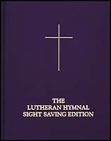 The Lutheran Hymnal - Sight Saving Edition