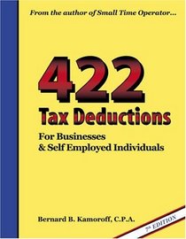 422 Tax Deductions for Businesses and Self Employed Individuals, 7th Edition (422 Tax Deductions for Businesses & Self-Employed Individuals)