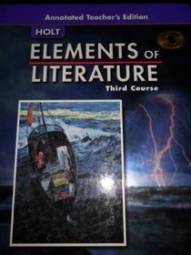 Elements of Literature (Georgia Edition) (Holt, Third Course)