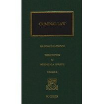 The Criminal Law of Scotland: v.1 (Scottish Universities Law Institute) (Vol 1)