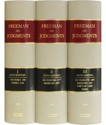 A Treatise of the Law of Judgments: Including All Final Determinations of the Rights of Parties in Actions or Proceedings at Law or in Equity