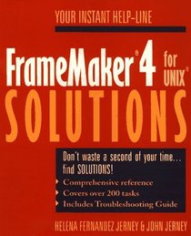 FrameMaker(r) 4 for UNIX(r) Solutions