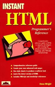 Instant Html Programmer's Reference