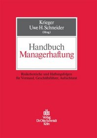 Handbuch Managerhaftung