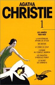 Agatha Christie, Tome 1: Les Annees 1920-1925 (French Edition)