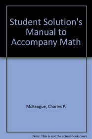 Student Solution's Manual to Accompany Math
