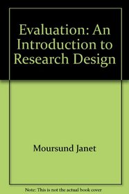 Evaluation: an introduction to research design