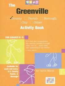 The Greenville County SC Activity Book: Grades K-6 (Carole Marsh Books)