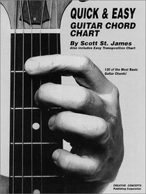 Quick and Easy Guitar Chord Chart: Guitar Instruction Source Book
