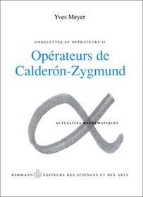 Ondelettes et oprateurs, tome 2 : Oprateurs de Calderon-Zygmund