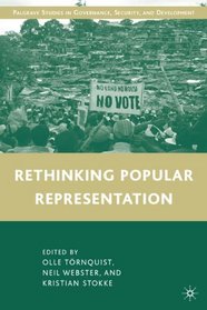 Rethinking Popular Representation (Governance, Security and Development)