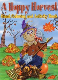 HARVEST GIANT COLORING & ACTIVITY BOOKS - A Happy Harvest