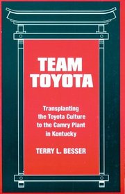 Team Toyota: Transplanting the Toyota Culture to the Camry Plant in Kentucky (Suny Series in the Sociology of Work)