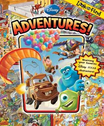 Disney Pixar Adventures (Look and Find)