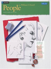 Drawing: People with William F. Powell (HT257)