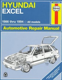 Hyundai Excel 1986-1994: Automotive Repair Manual (Hayne's Automotive Repair Manual)