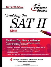 Cracking the SAT II: Math, 2001-2002 Edition