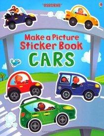 Make a Picture Sticker Book Cars (Usborne Make a Picture Sticker Book)