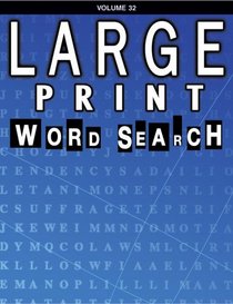 Large Print Word Search Book