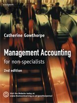 Management Accounting: For Non Specialists