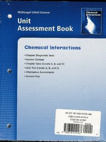 McDougal Littell Science, Grade 7, Chemical Interactions Unit Resource Materials [Unit Resource Book 0618406174] 2005