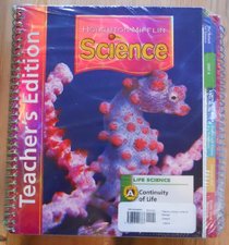Houghton Mifflin Science Teachers Edition Unit A Thru F (Grade 6)
