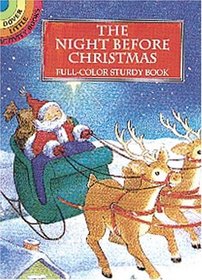 The Night Before Christmas: Full-Color Sturdy Book (Dover Little Activity Books)