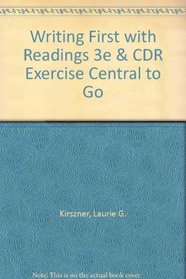 Writing First with Readings 3e & CDR Exercise Central to Go