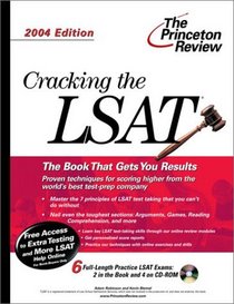 Cracking the LSAT with Sample Tests on CD-ROM, 2004 (Cracking the Lsat With Sample Tests on CD-Rom)