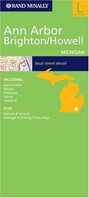 Rand McNally Ann Arbor Brighton/Howell Michigan (Rand McNally City Maps)