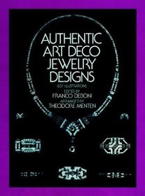 Authentic Art Deco Jewelry Designs: 837 Illustrations