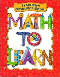 Math to Learn: A Teacher's Resource Book