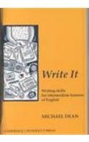 Write It: Writing Skills for Intermediate Learners of English (Audio Cassette)
