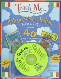 Teach Me Italian & More Italian 2 pack (Teach Me) (Teach Me)