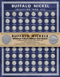 Buffalo Nickels Tribute Board (Whitman Tribute Edition Coin Boards)