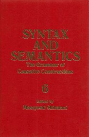 Syntax and Semantics: The Grammar of Causative Constructions. (Syntax and semantics)